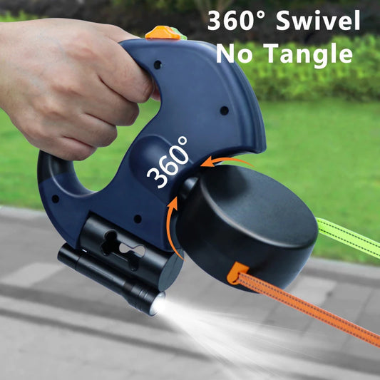 Retractable Dual Doggie Leash