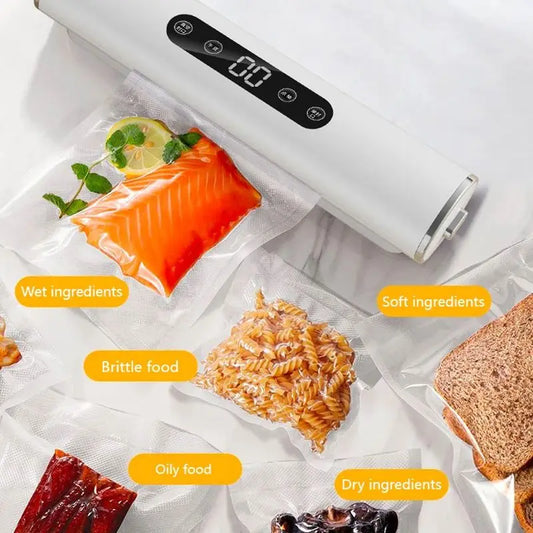 Vacuum Sealer Machine – Preserves food freshness effectively.