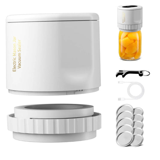 Electric Mason Jar Vacuum