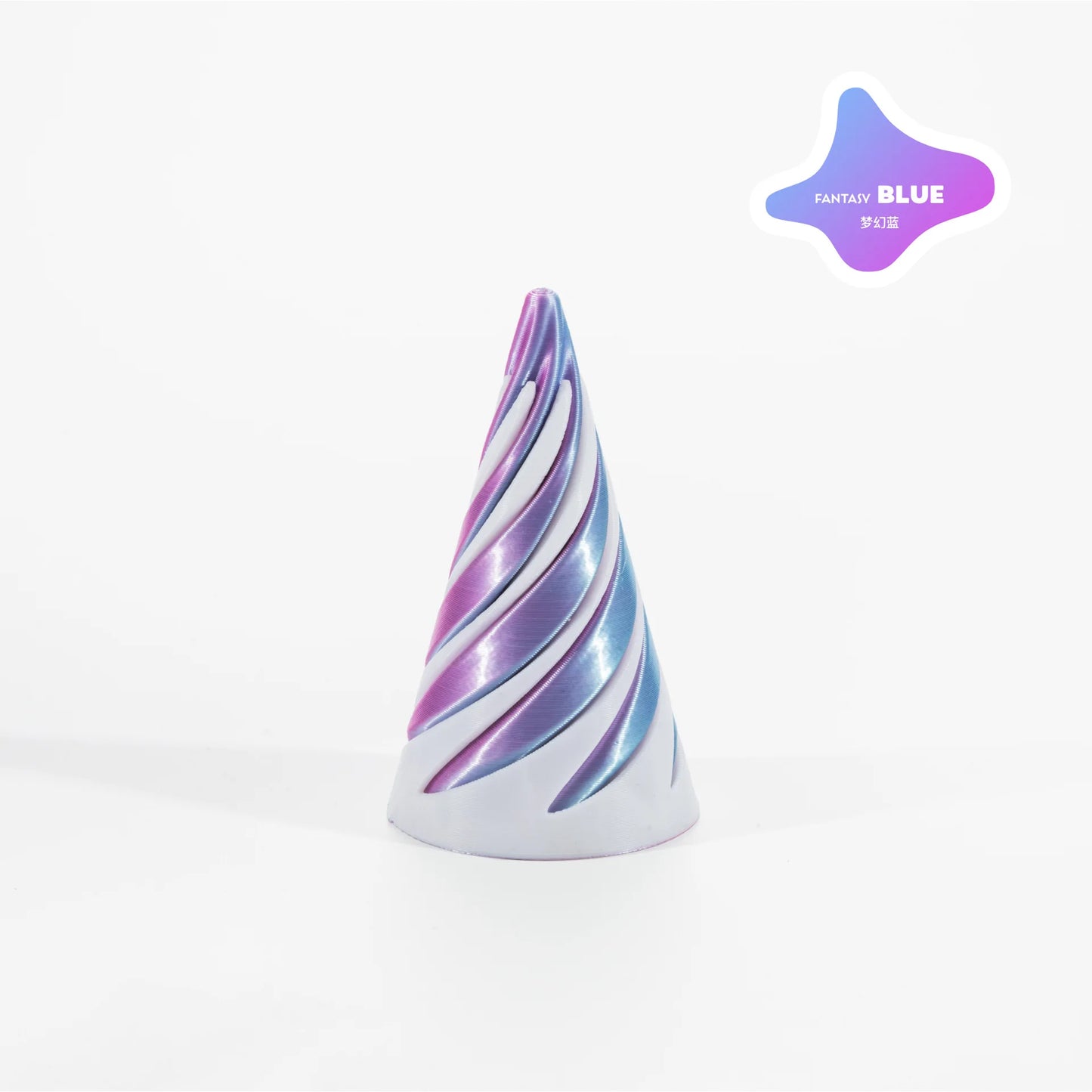 3D Printed Spiral Fidget Toys Decompression Spinning