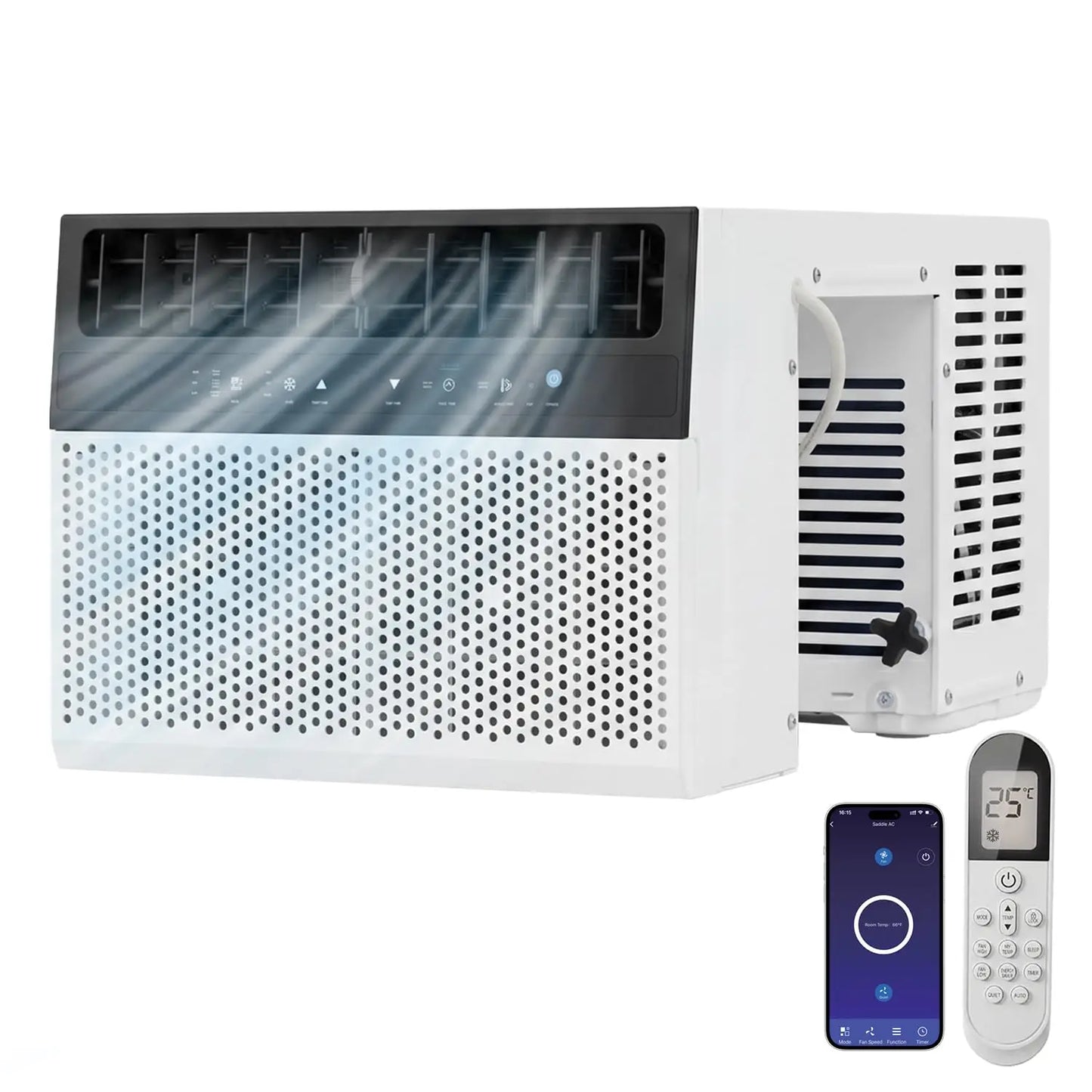 U-Shaped Window Air Conditioner - 12,000BTU
