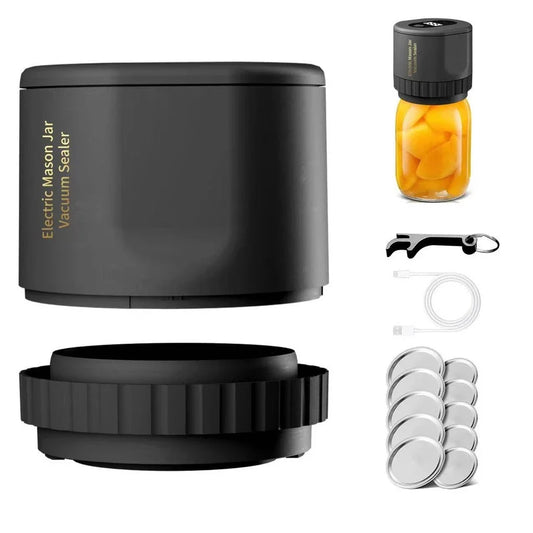 Electric Mason Jar Vacuum