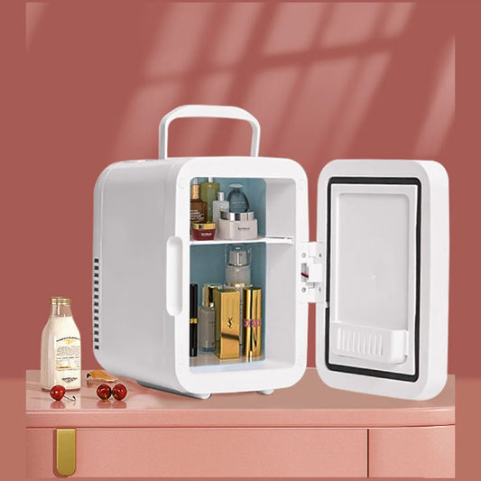 Mini Mirror Fridge – For Skincare and Beauty Products.
